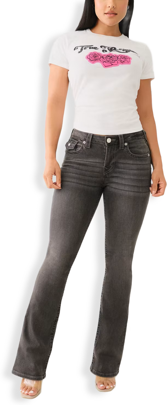 True Religion Jeans Becca Mr Bootcut Flap