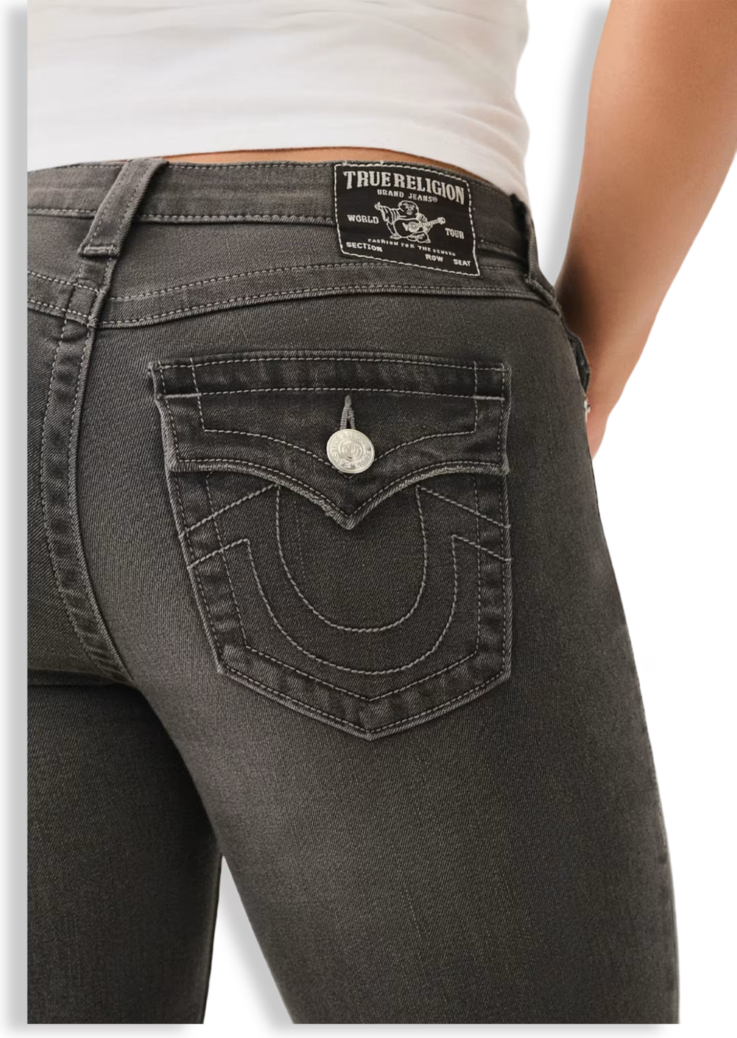 True Religion Jeans Becca Mr Bootcut Flap