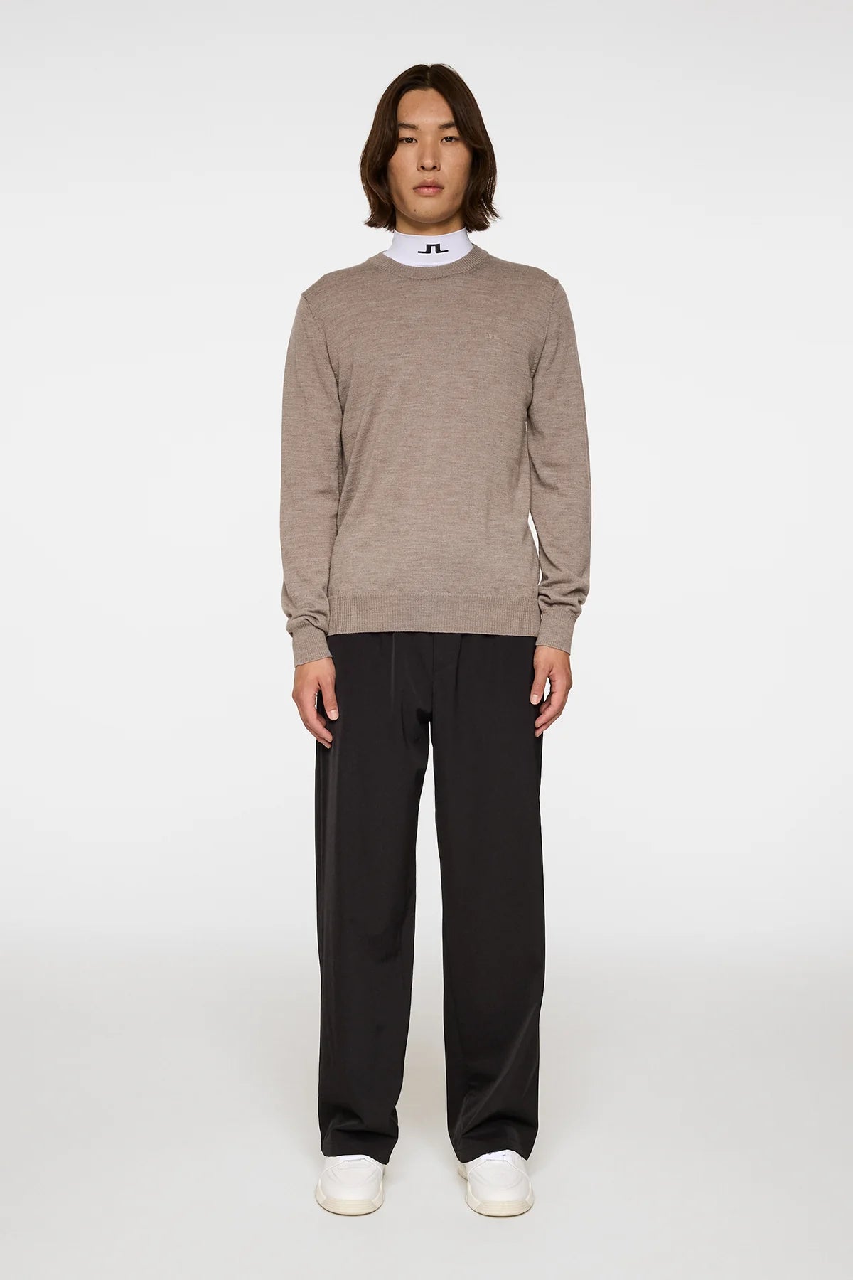 J.Lindeberg Tröja Keane Merino Crew Neck
