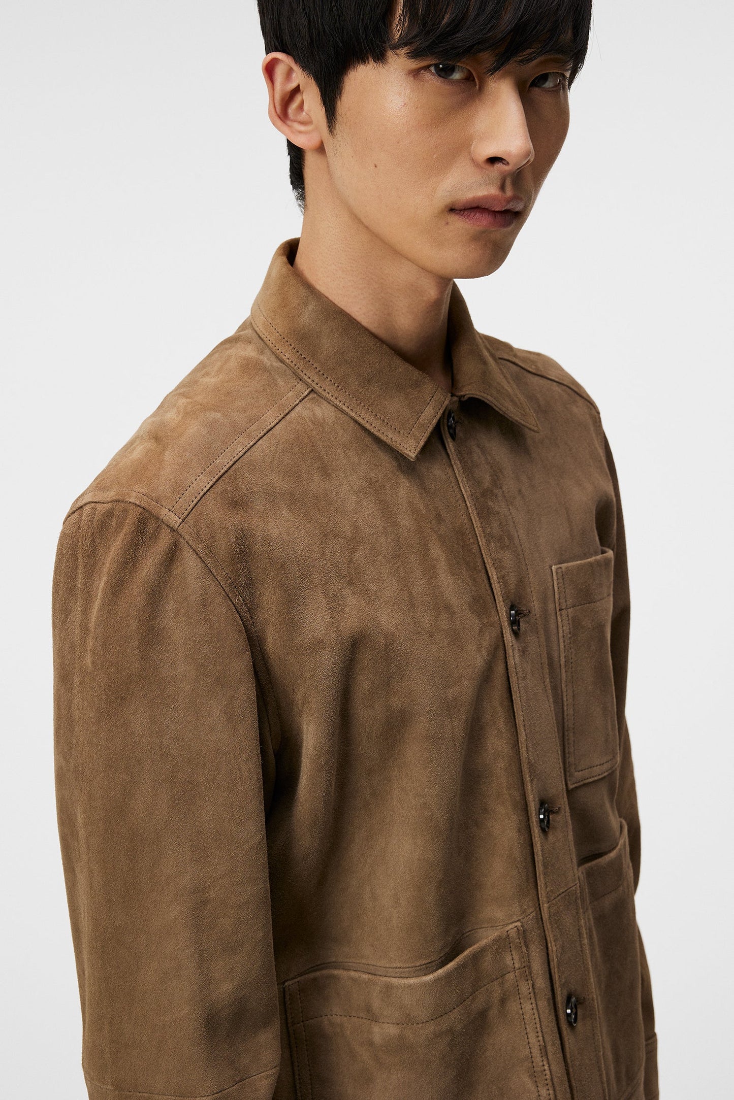 J.Lindeberg Overshirt Walt Suede