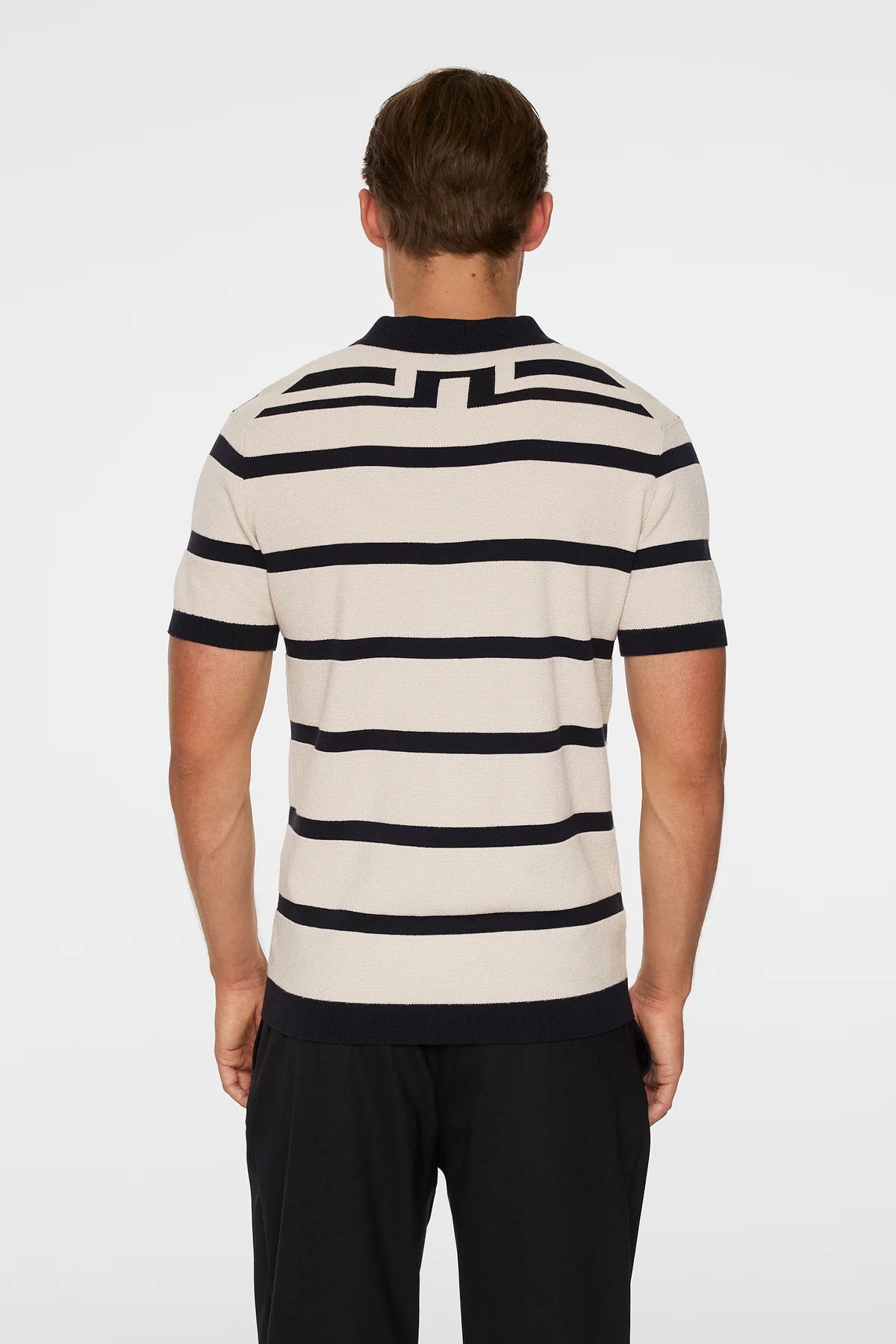 J.Lindeberg Piké Reve Short Sleeve Stripe