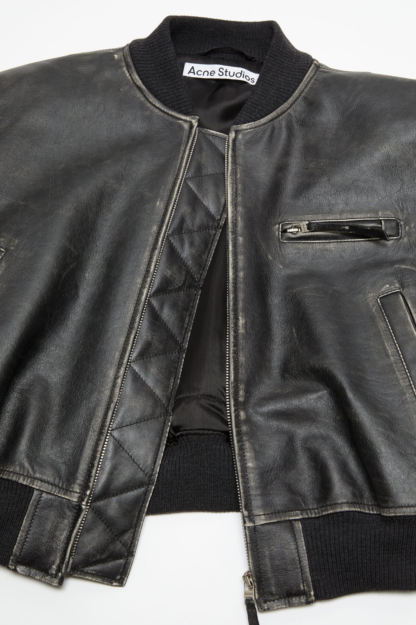 Acne Studios Jacka Leather Bomber