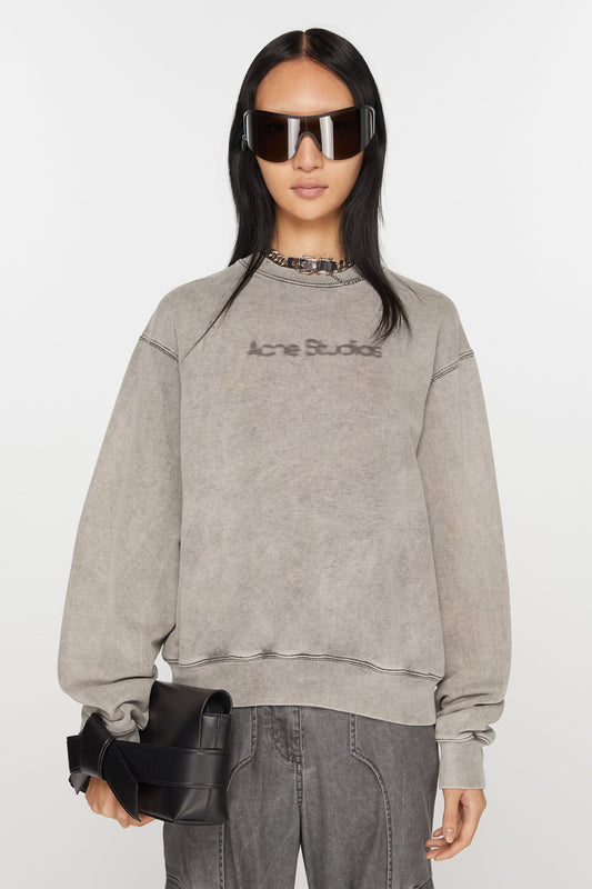 Acne Studios Tröja Blurred Logo Sweater