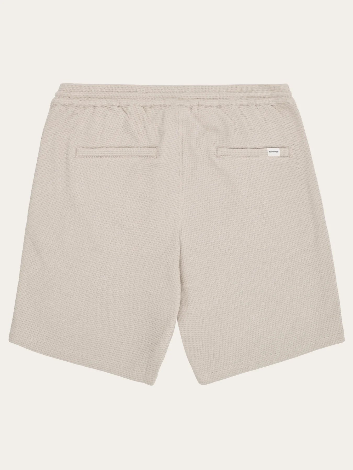 Knowledge Cotton Apparel Shorts Organic Cotton Waffle