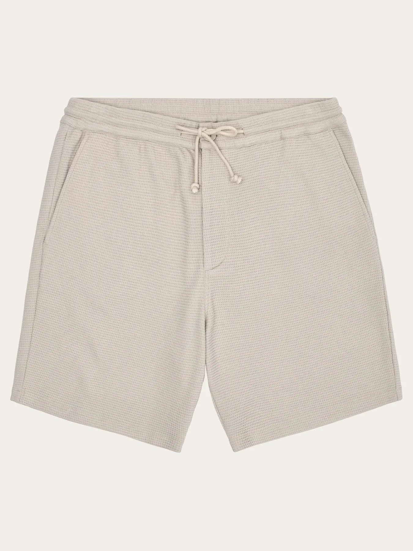 Knowledge Cotton Apparel Shorts Organic Cotton Waffle