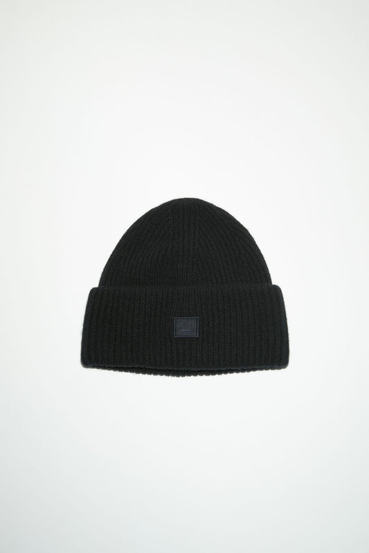 Acne Studios Mössa Small Face Logo Beanie