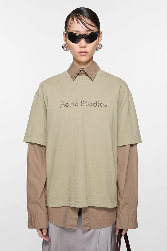 Acne Studios T-shirts Logo Relaxed Fit