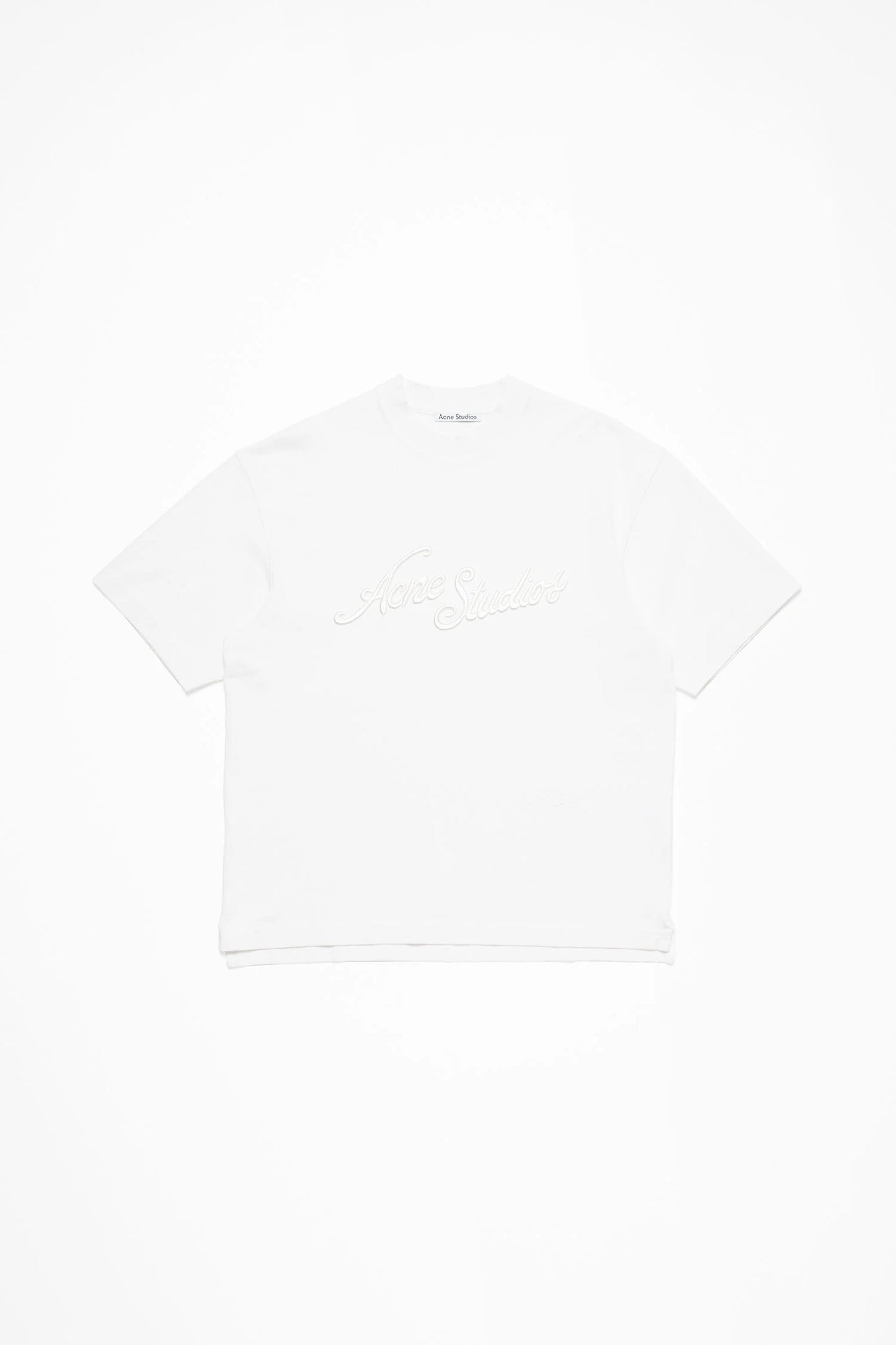 Acne Studios T-shirt Unisex Exford U Pique Tourist Logo