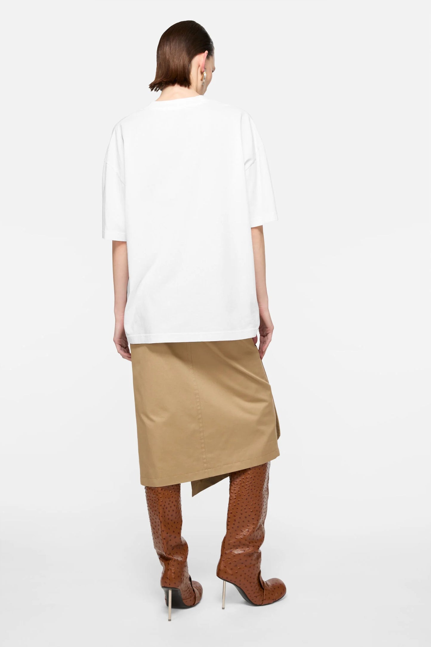 Acne Studios T-shirt Unisex Eresa U Duo Logogram GD