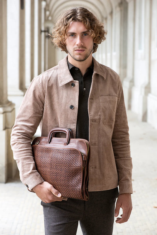 By Axel Portfölj Slim Woven 210