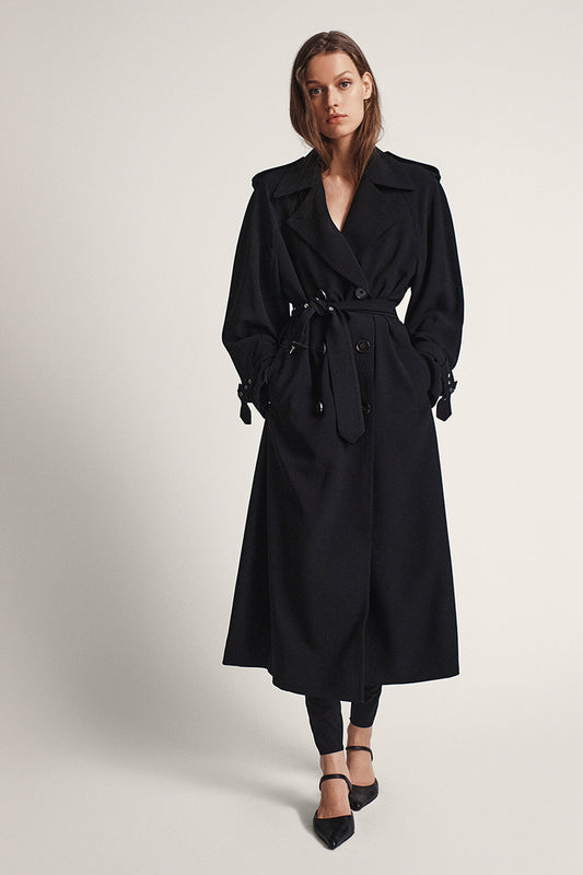 Filippa K Kappa Draped Trench