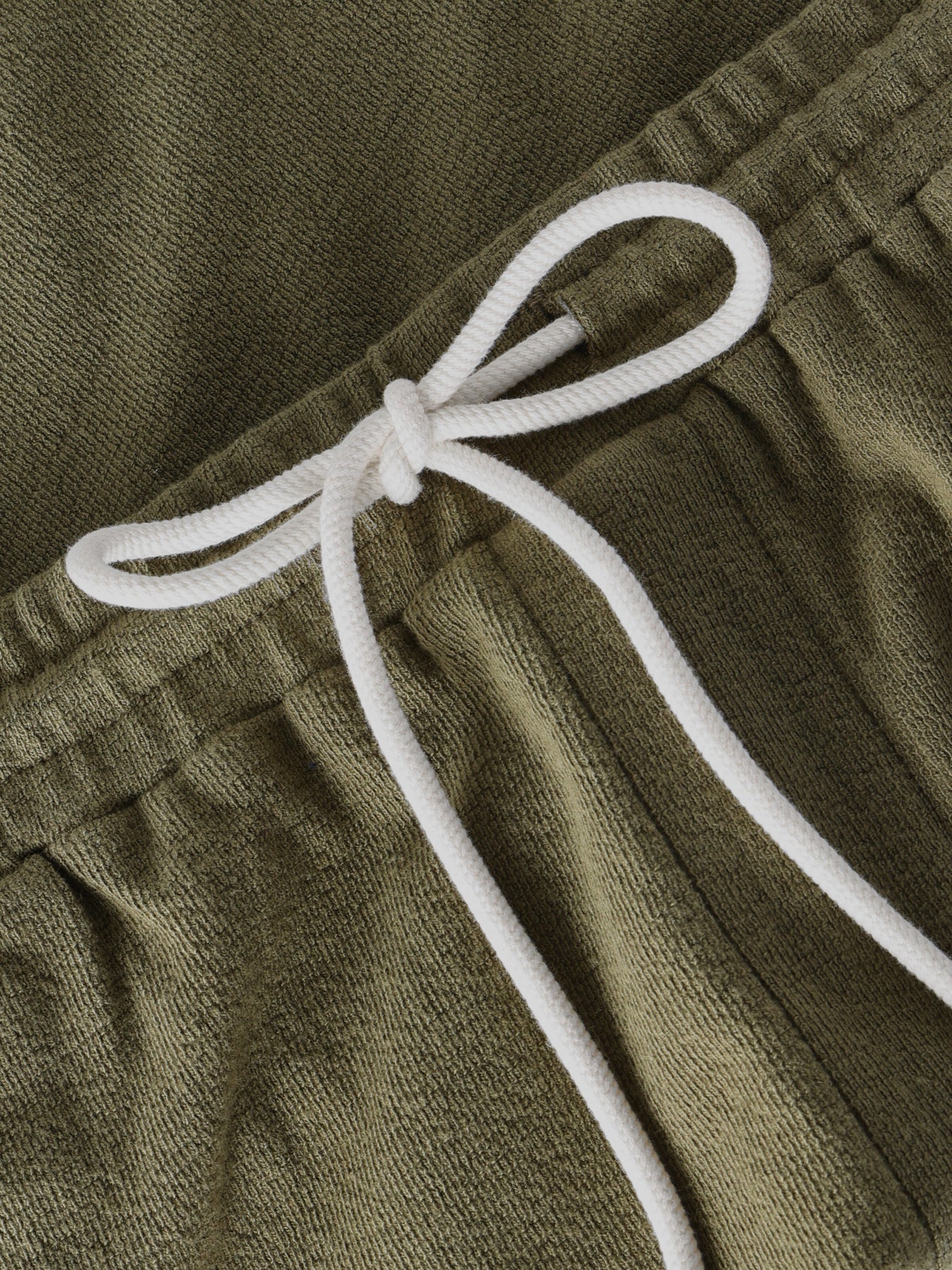 Knowledge Cotton Apparel Shorts FIG Loose Fit Bouclé Jersey