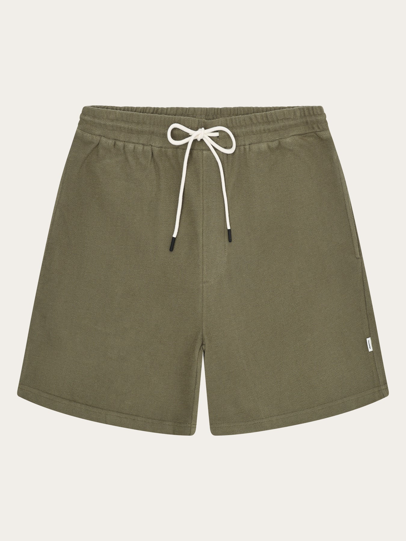 Knowledge Cotton Apparel Shorts FIG Loose Fit Bouclé Jersey