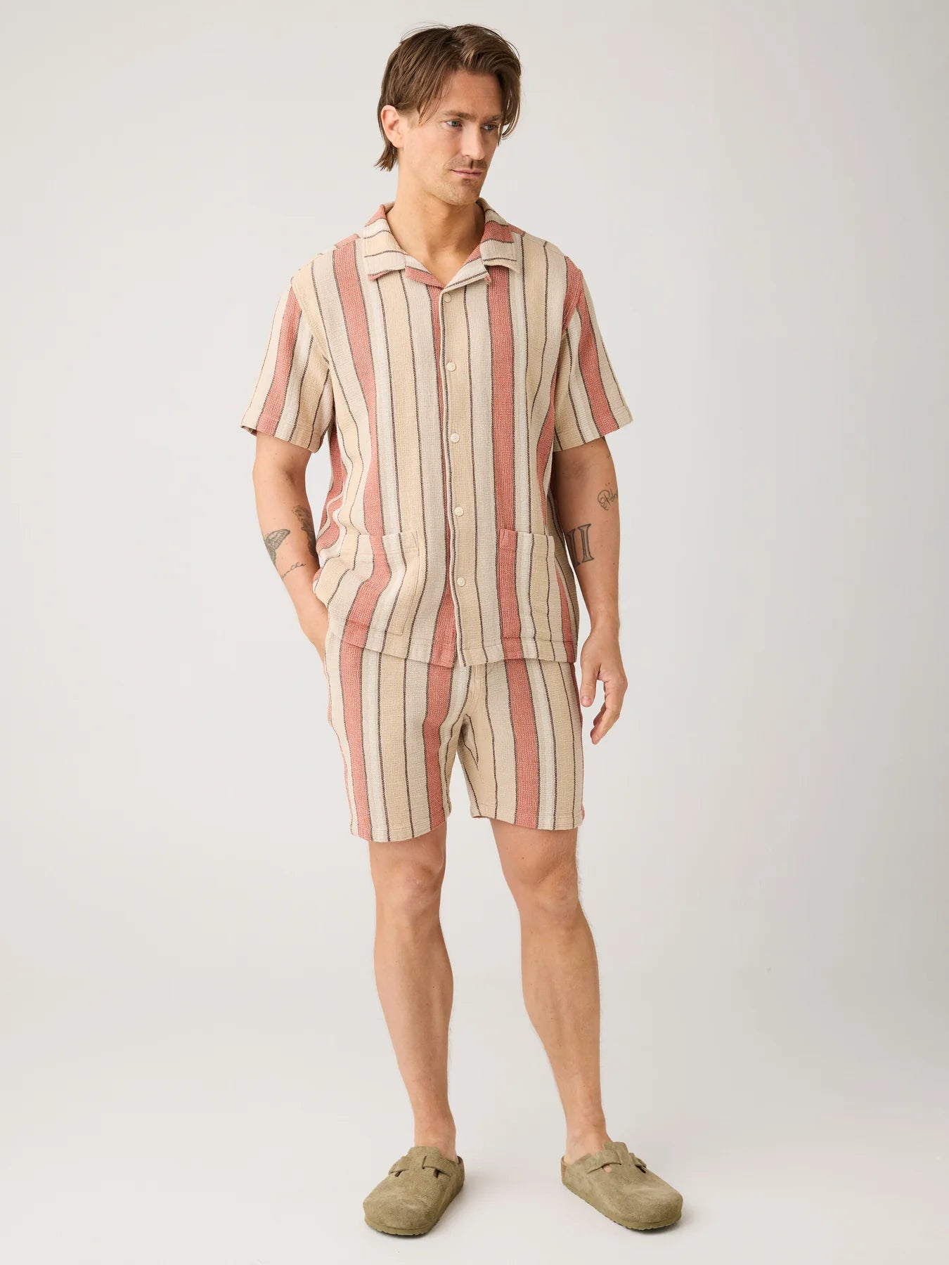 Knowledge Cotton Apparel Shorts FIG Organic Cotton