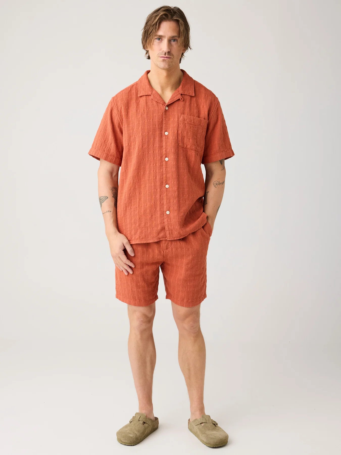 Knowledge Cotton Apparel Shorts FIG Organic Cotton