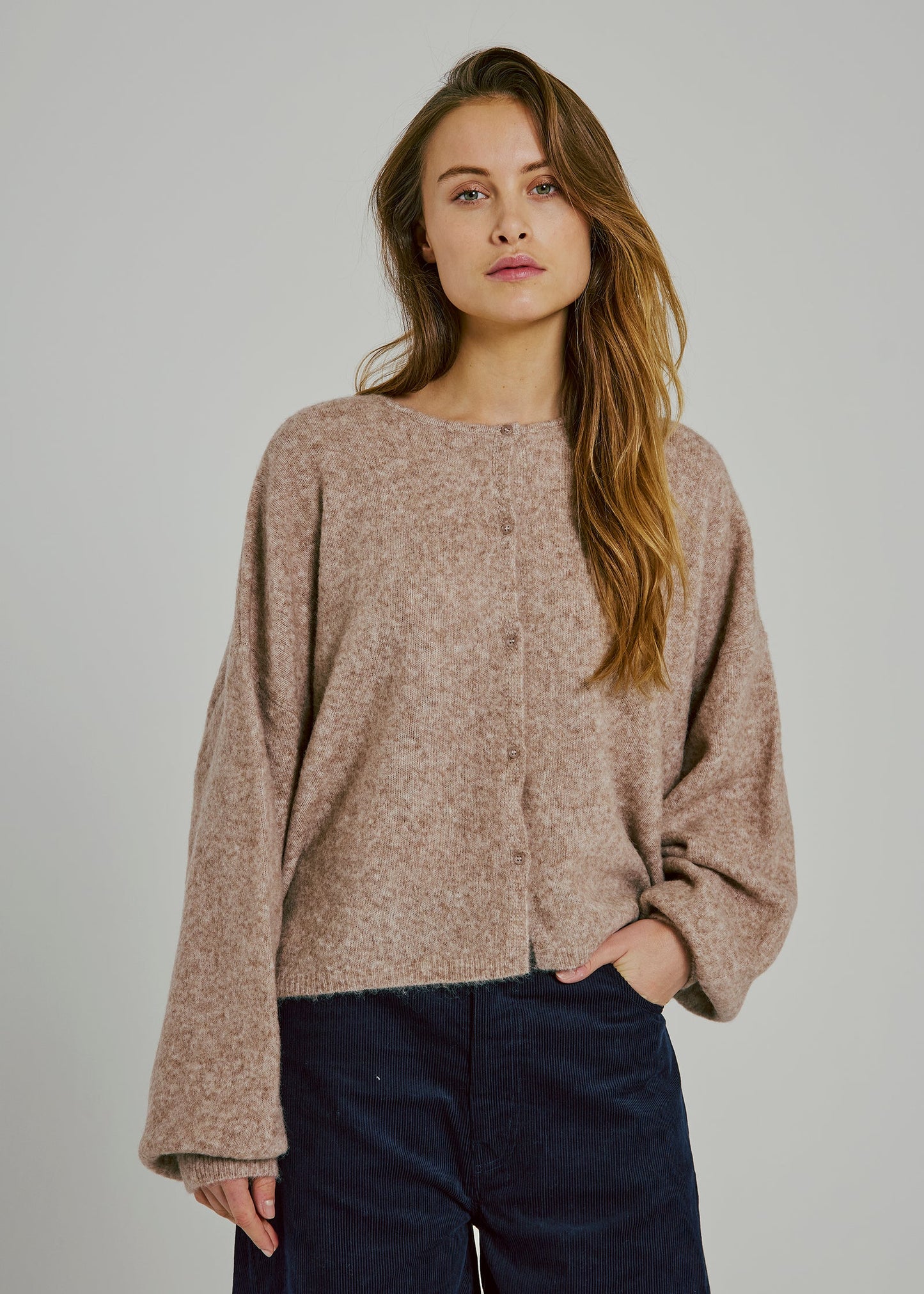 Norr Kofta Halli Button Knit