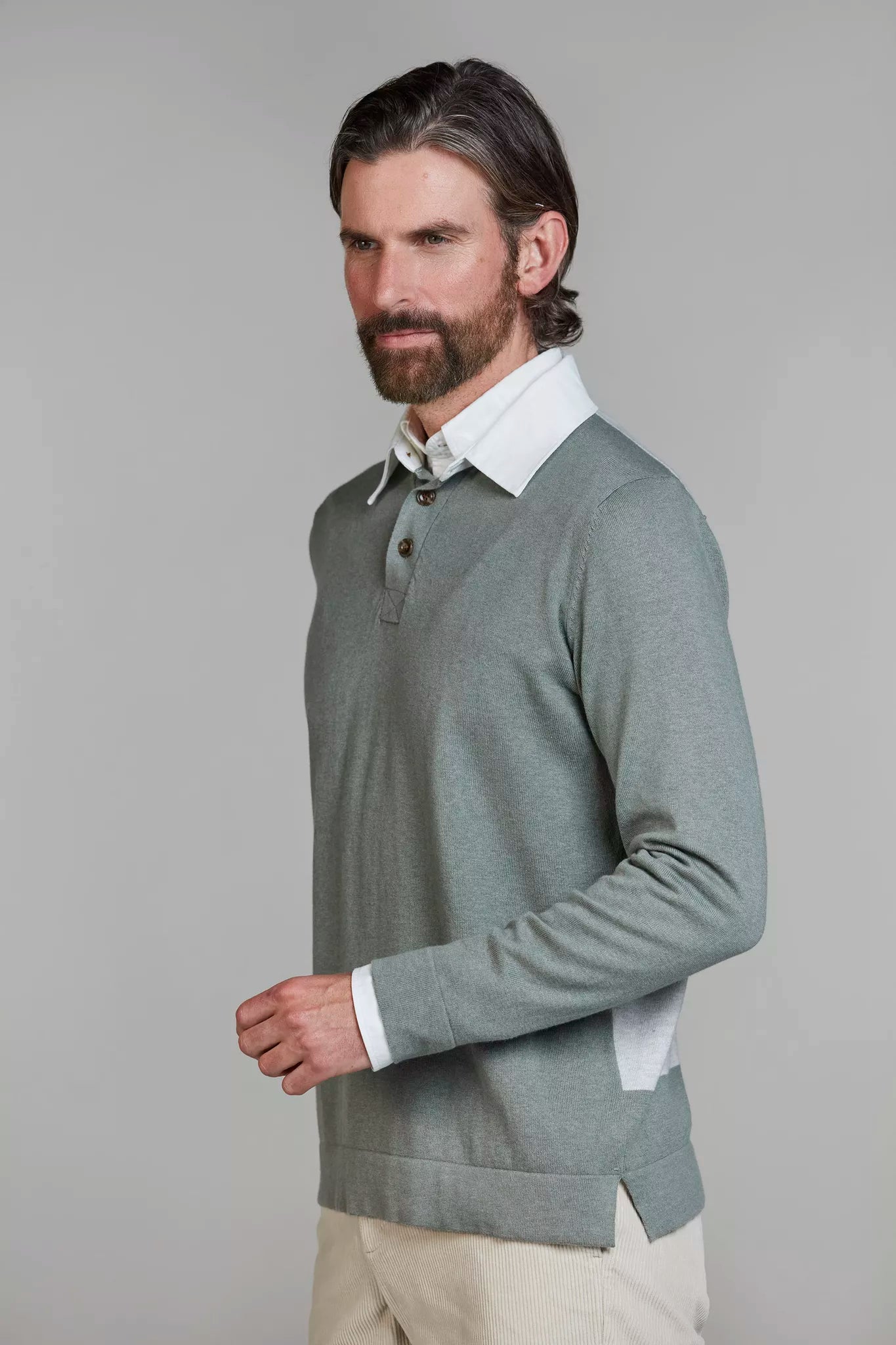 Hansen & Jacob Tröja Rugger Style Knit