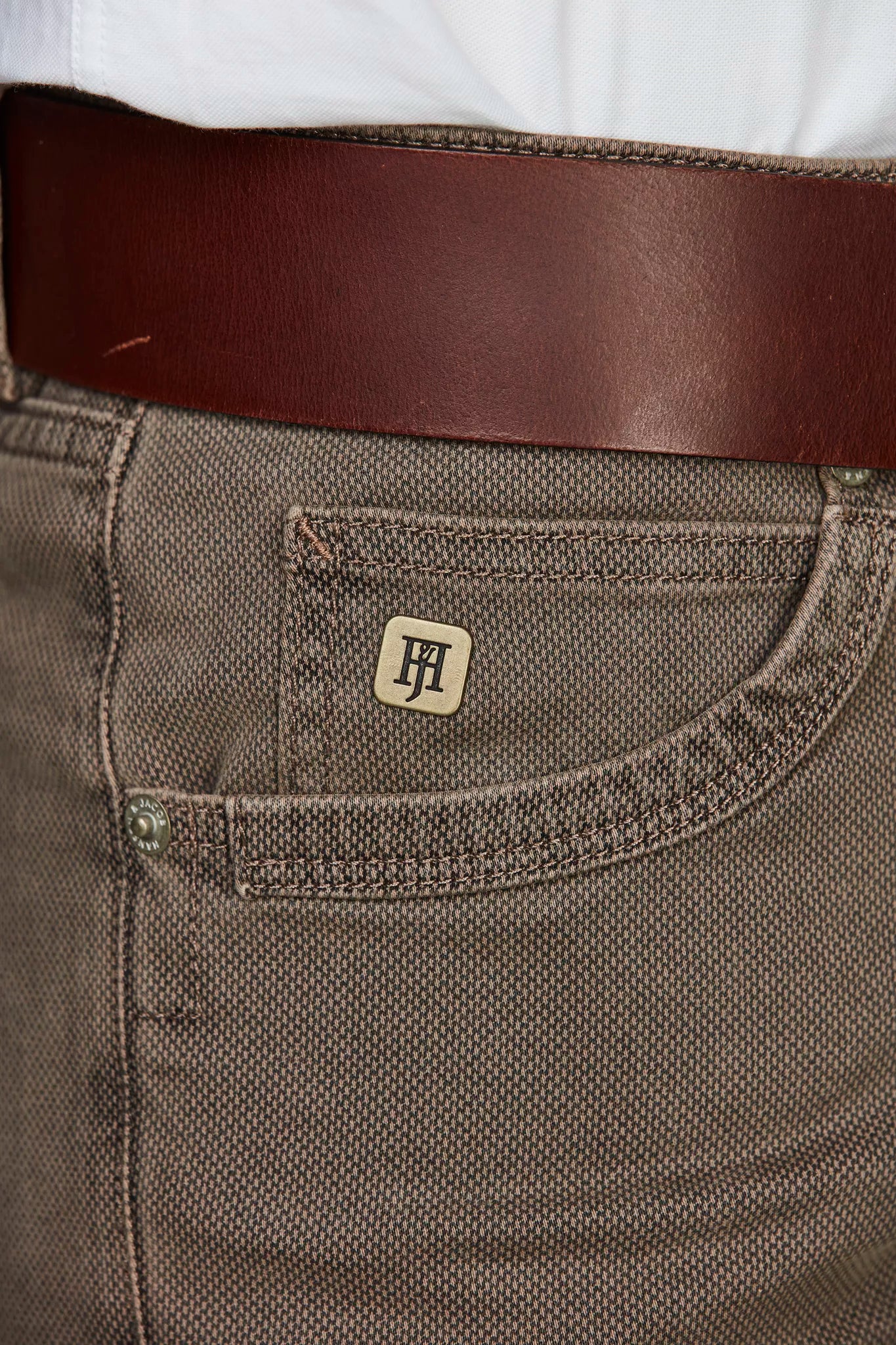 Hansen & Jacob Byxor 5-Pkt Cut'N Sew Bormio Print