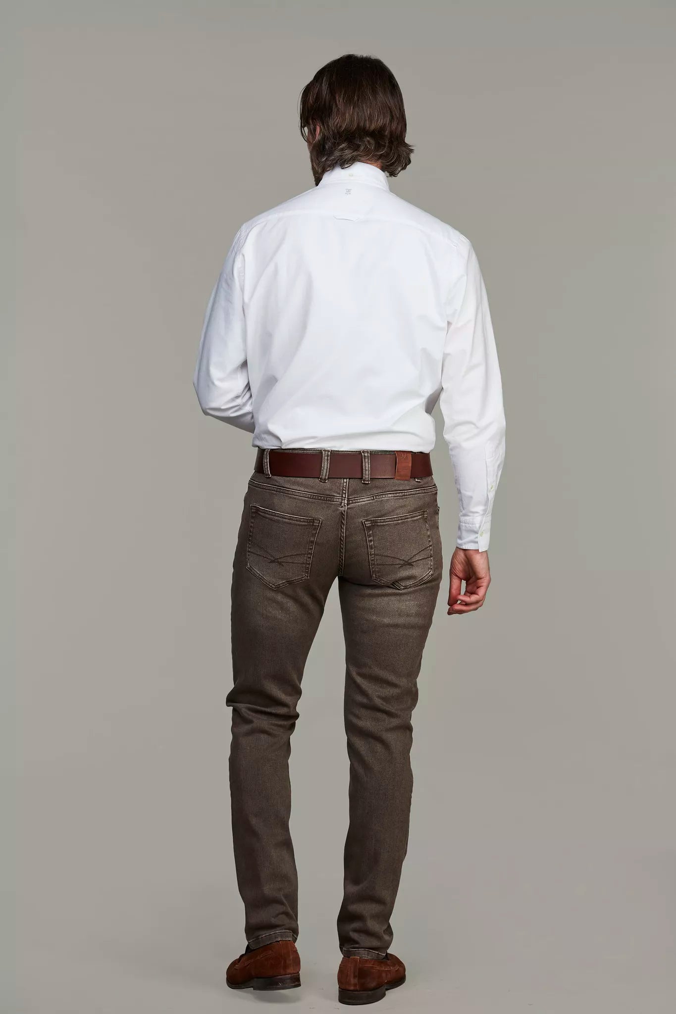 Hansen & Jacob Byxor 5-Pkt Cape Town Brown Denim