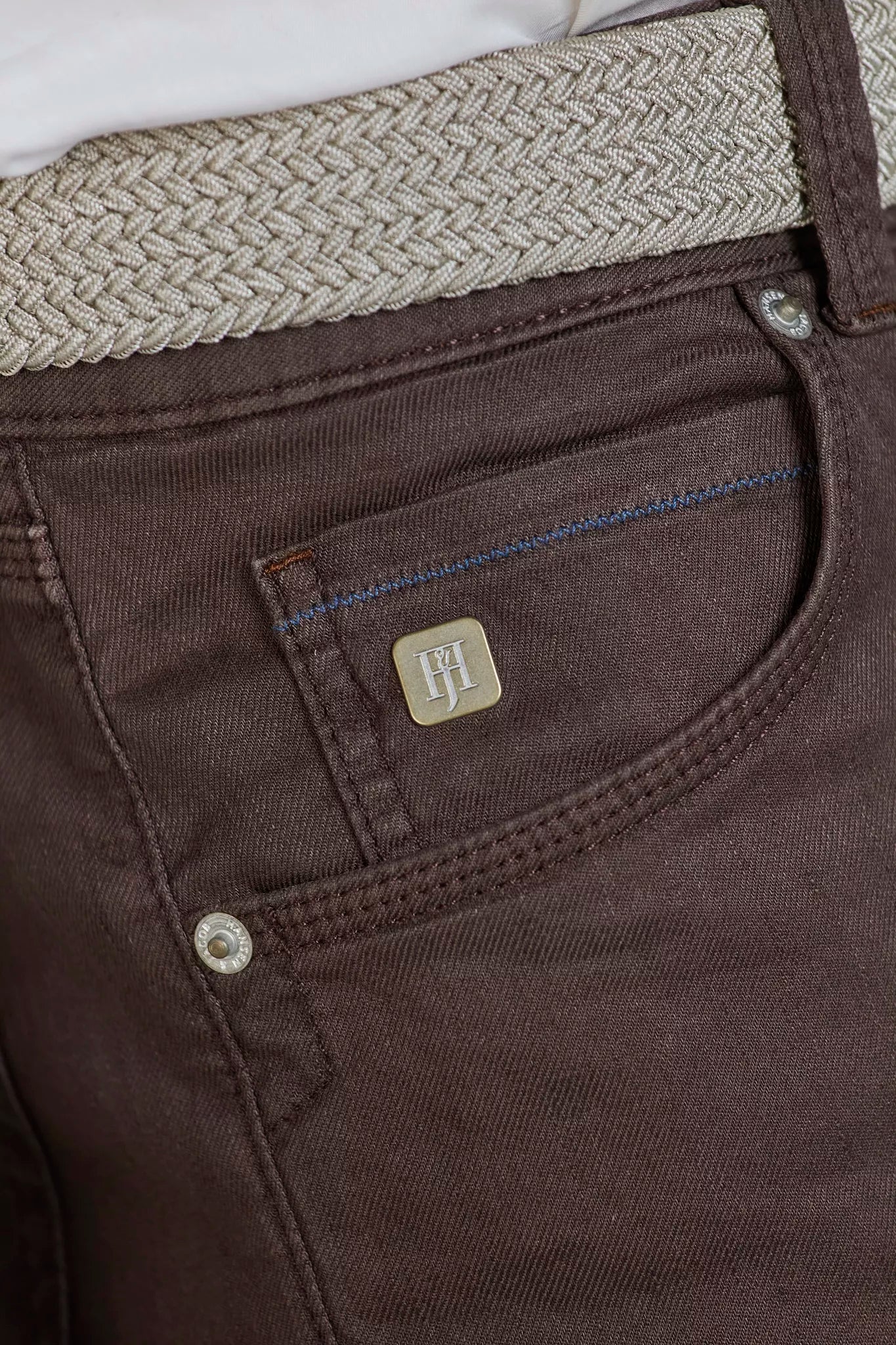 Hansen & Jacob Byxor 5-Pkt Linen Blend