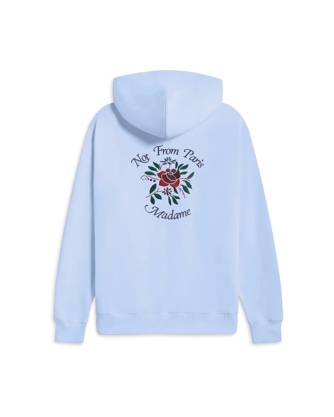 Drôle de monsieur Hoodie Slogan Rose