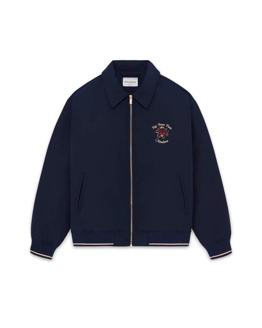 Drôle de monsieur Jacka Bomber Slogan Rose