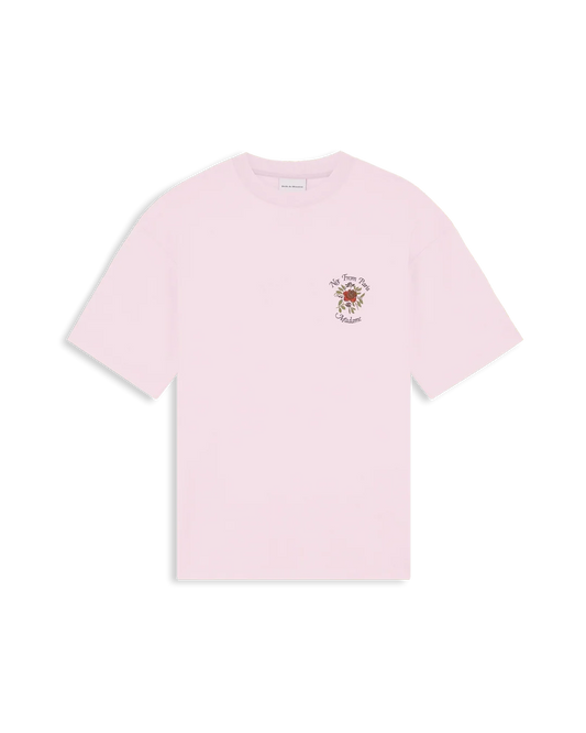 Drôle de monsieur T-Shirt Slogan Rose
