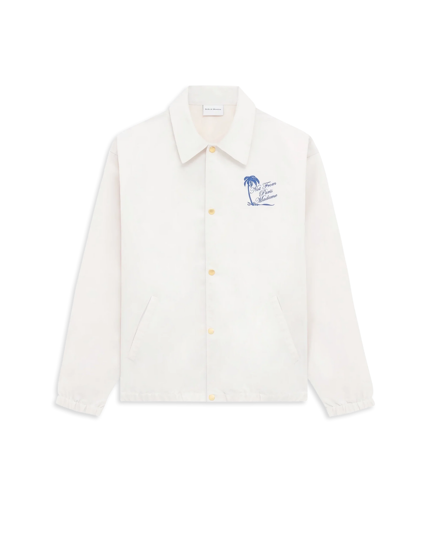 Drôle de Monsieur Jacka Veste Slogan Palmier