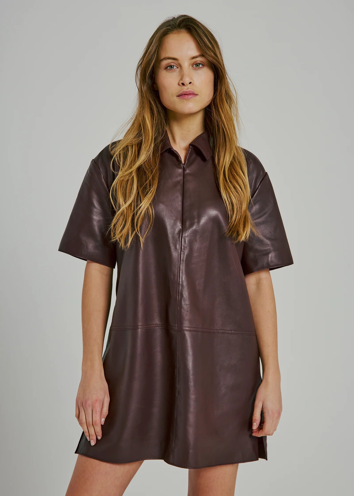 Norr Klänning Kamila Leather