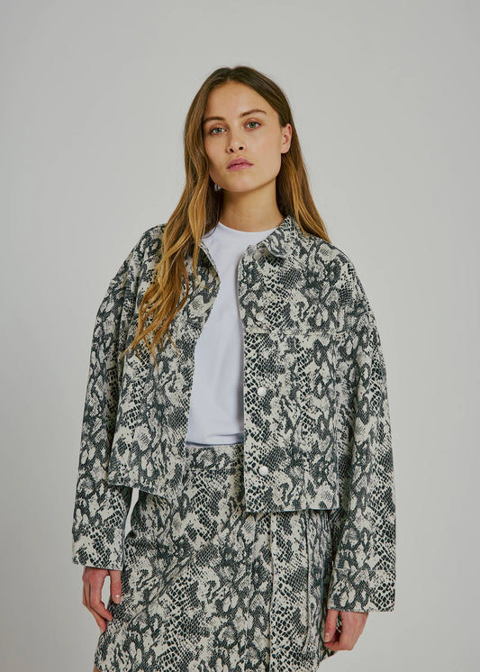 Norr Jacka Kenzie Clean Denim