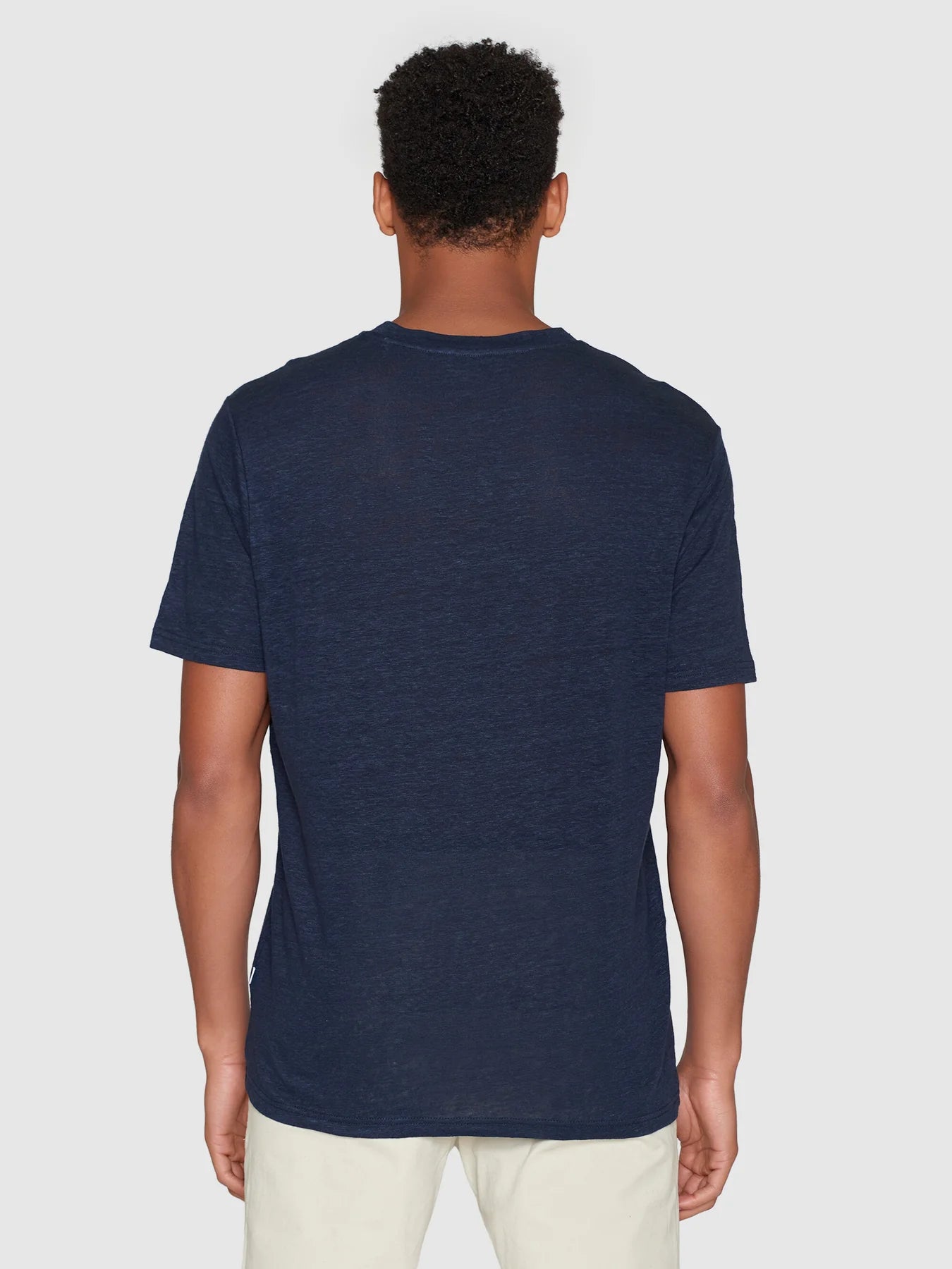 Knowledge Cotton Apparel T-shirt Linen