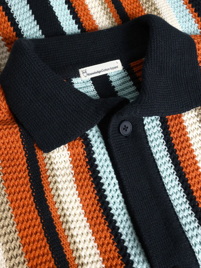 Knowledge Cotton Apparel Skjorta Loose Knit