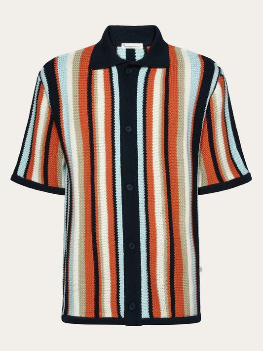 Knowledge Cotton Apparel Skjorta Loose Knit