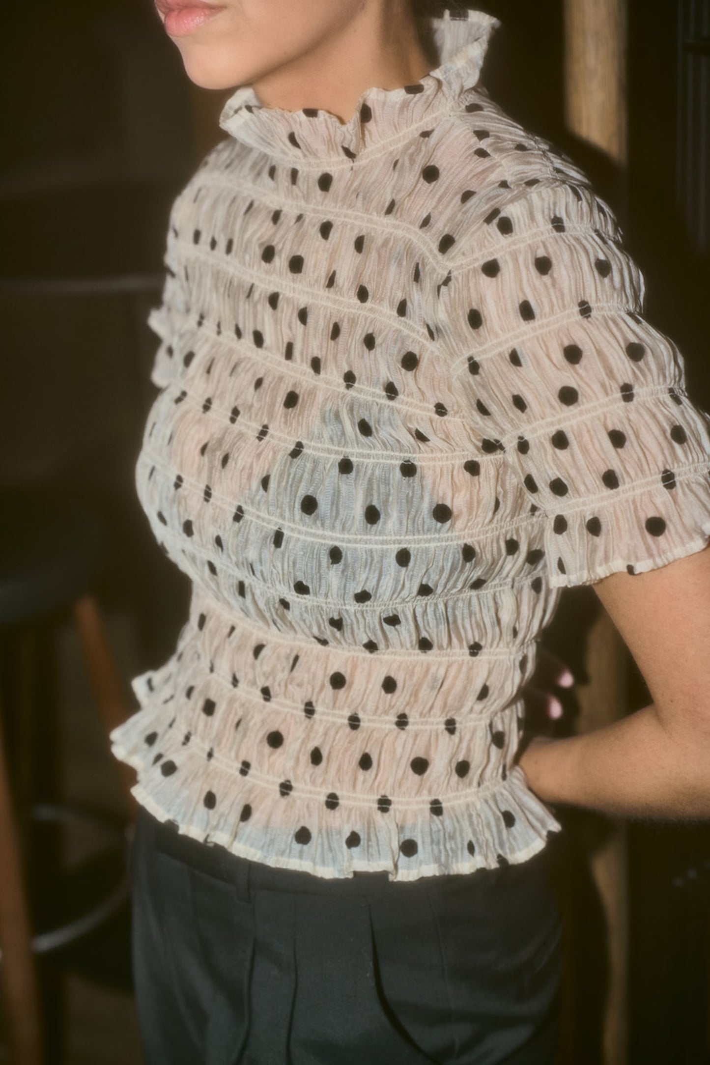 Twist & Tango Topp Myra Smocked