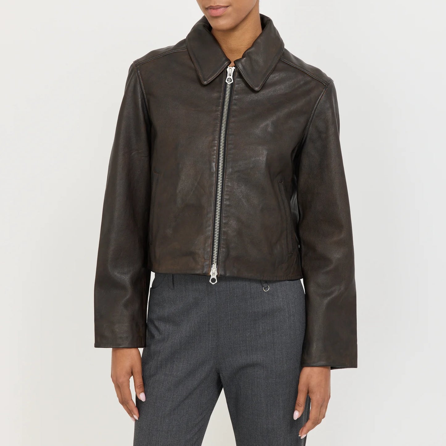 Neuw Jacka Leather Zip