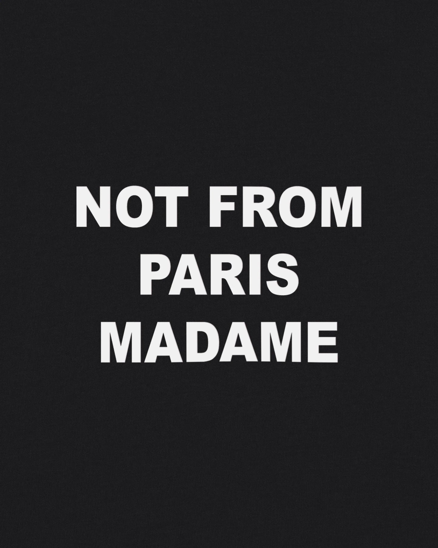 Drôle De Monsieur Tröja Bold Slogan