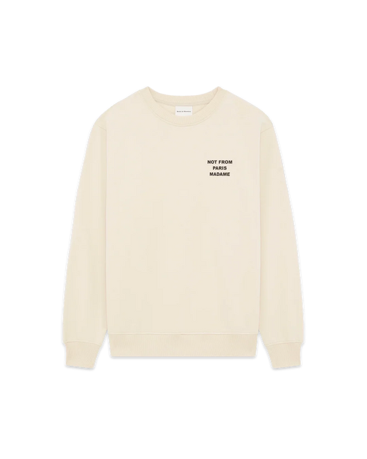 Drôle de monsieur Tröja Bold Slogan Sweat