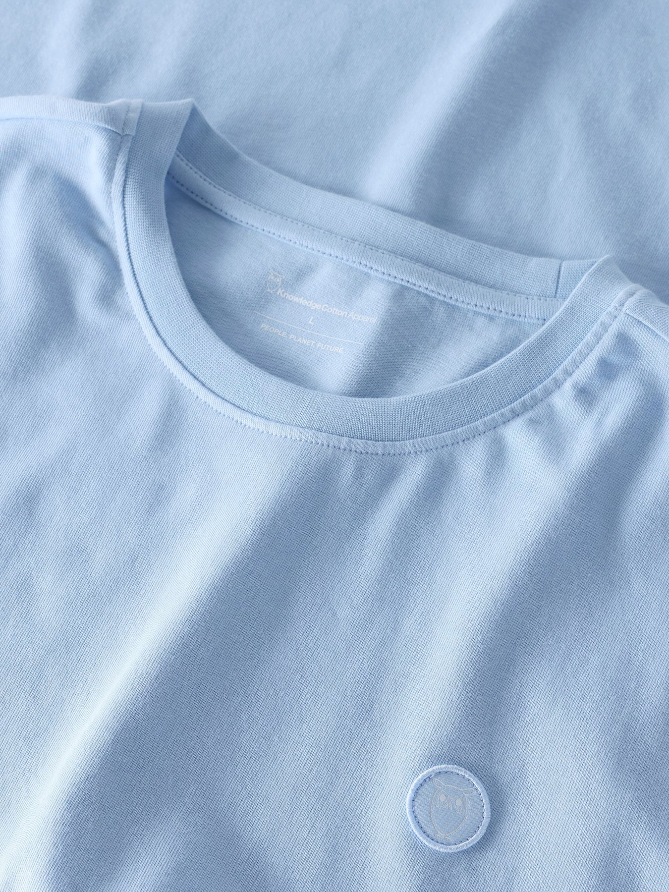 Knowledge Cotton Apparel T-shirt Loke Badge