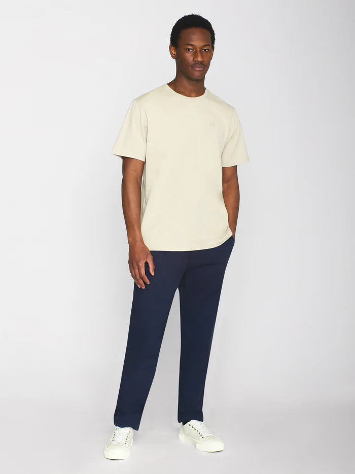 Knowledge Cotton Apparel T-shirt Loke badge