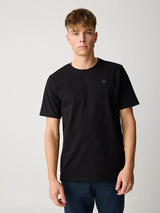 Knowledge Cotton Apparel T-shirt Loke badge