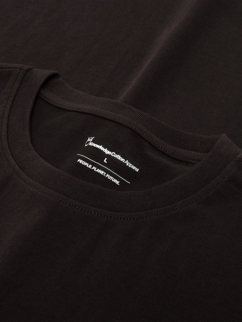 Knowledge Cotton Apparel T-shirt Loke badge