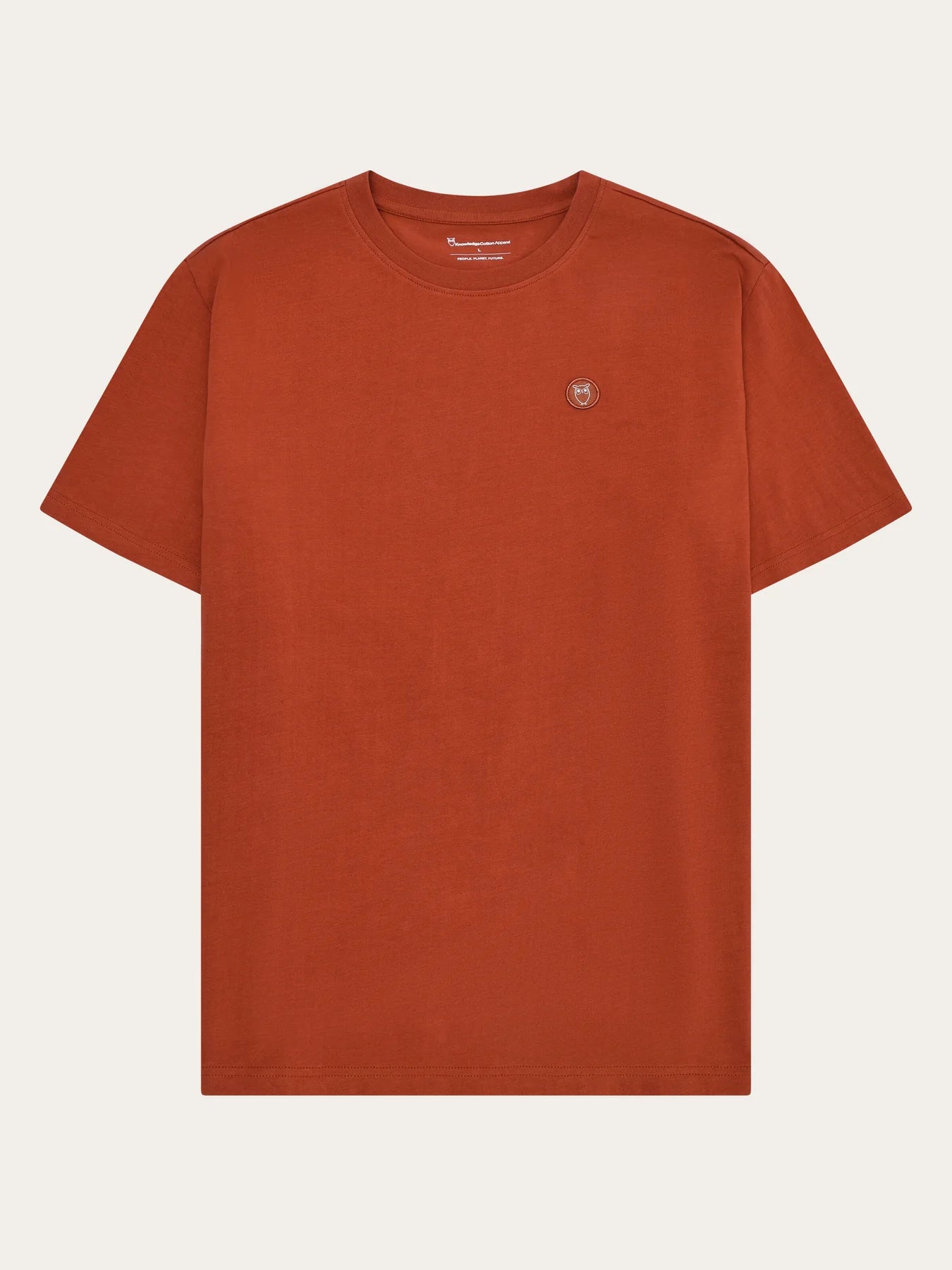 Knowledge Cotton Apparel T-shirt Loke Badge