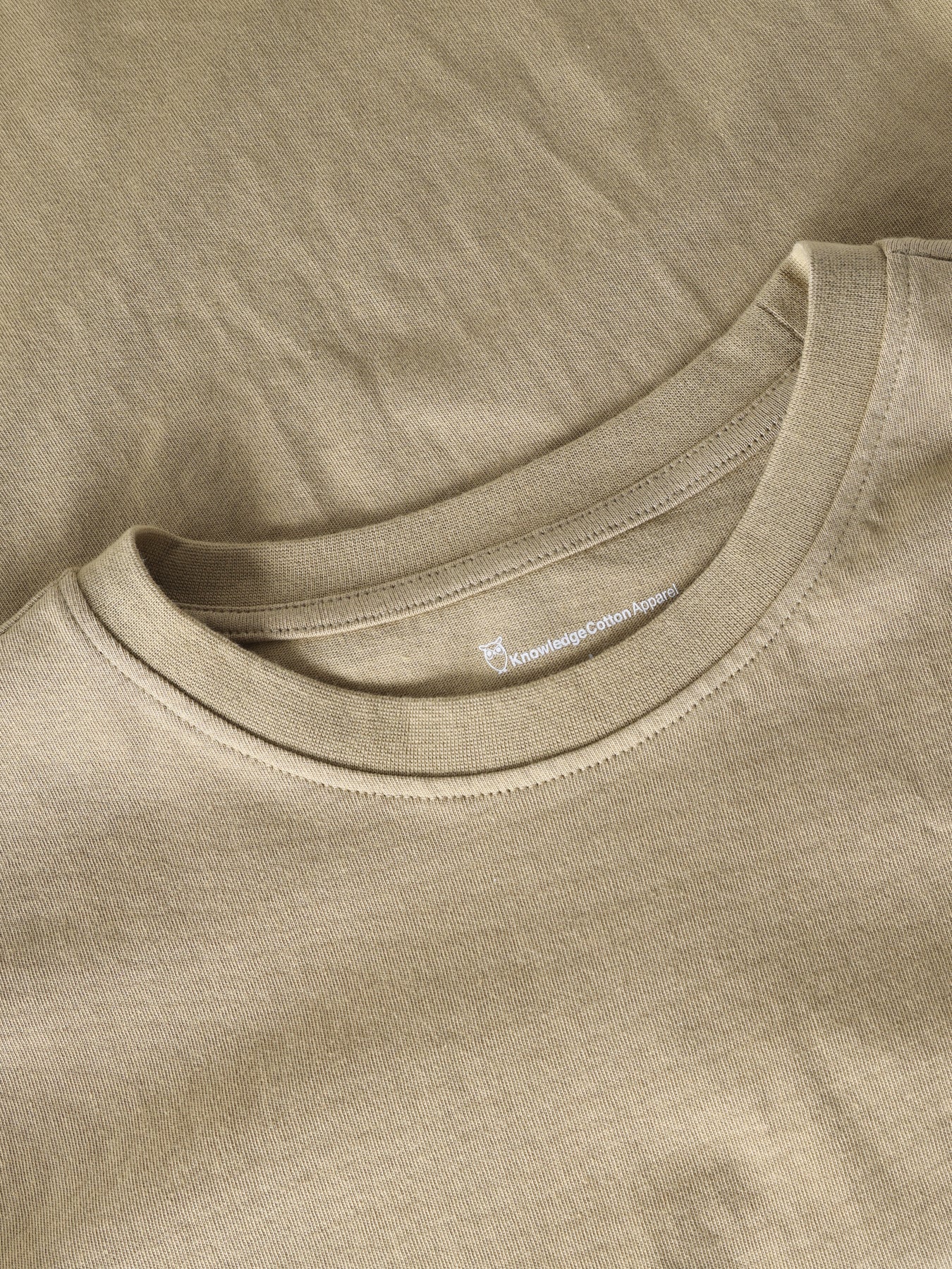 Knowledge Cotton Apparel T-shirt Loke Badge