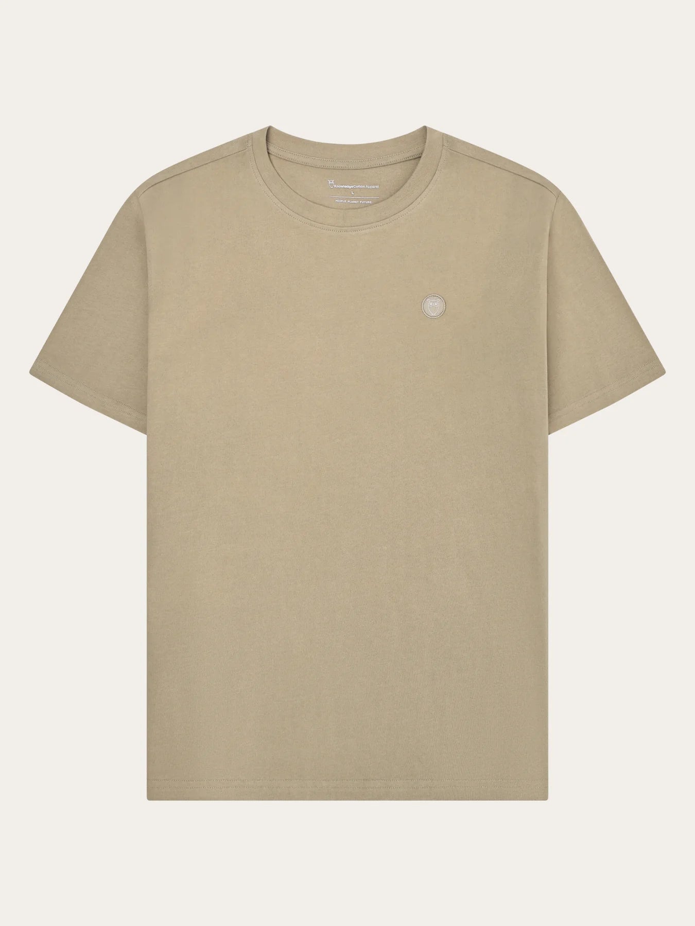 Knowledge Cotton Apparel T-shirt Loke Badge