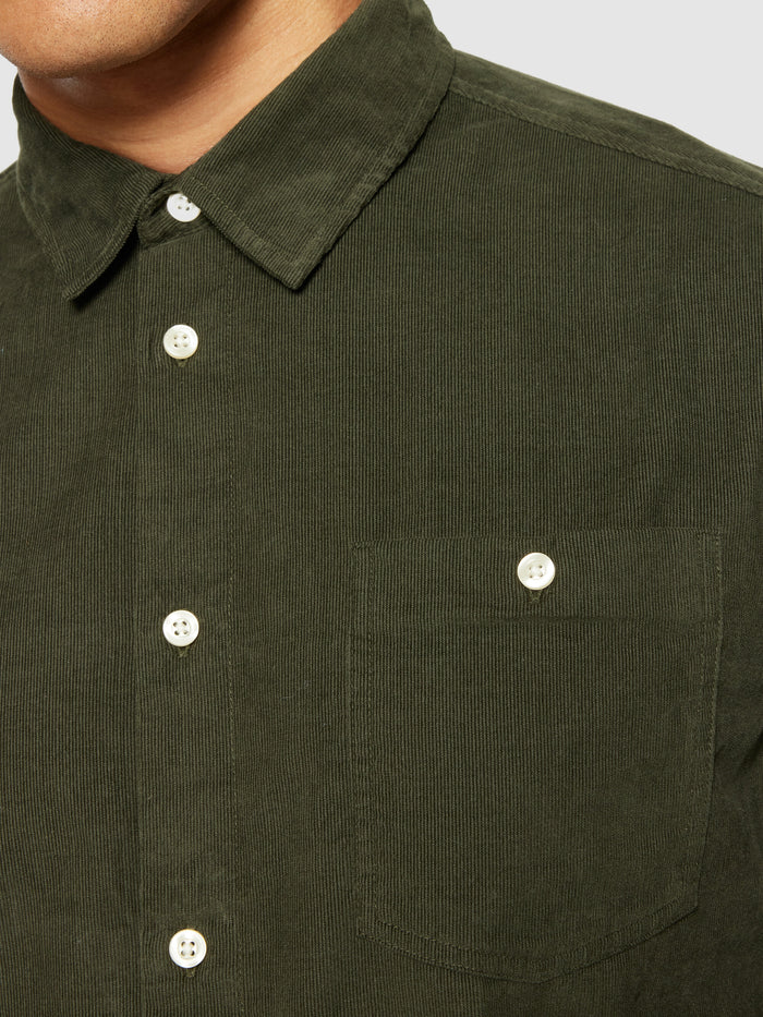 Knowledge Cotton Apparel Skjorta Corduroy