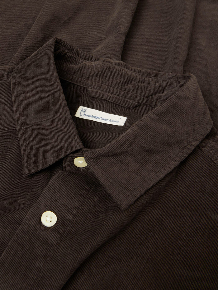 Knowledge Cotton Apparel Skjorta Corduroy