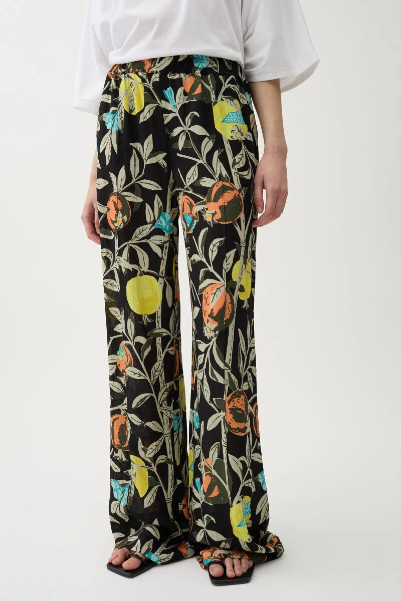 Rodebjer Byxor Ezra Pomegranate