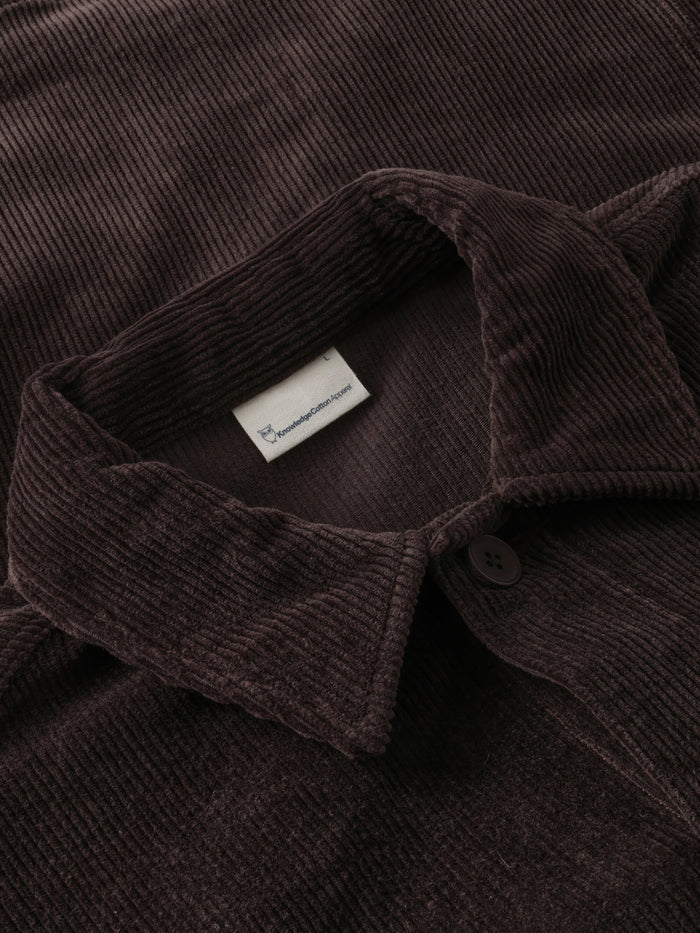 Knowledge Cotton Apparel Overshirt Corduroy