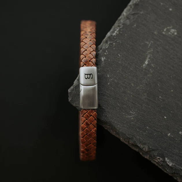 Steel & Barnett Armband Läder Riley