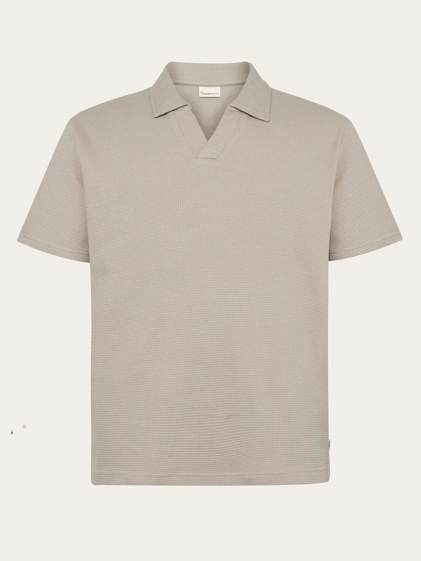 Knowledge Cotton Apparel Piké Organic Cotton Waffle Polo